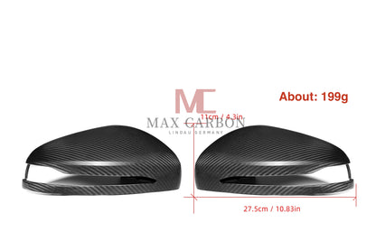 Coques de rétroviseurs MC MAX CARBON Performance Carbone Sec pour Mercedes Classe G W464 GLS GLE 