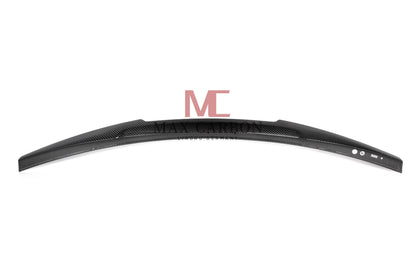 MAX CARBON Dry Carbon Performance Sport Abrisskante Heck Spoiler Lippe für Audi A5 S5 RS5 B8 Coupe