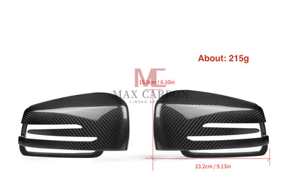 MAX CARBON Performance Spiegelkappen Gehäuse Dry Carbon für Mercedes G Klasse W463 GLS GLE