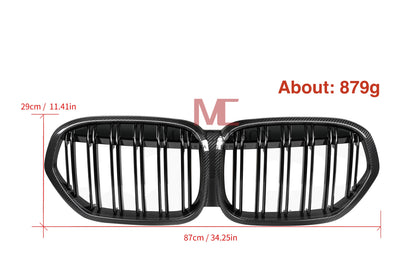 MC MAX CARBON Performance Ziergitter Kühlergrill Grill Ersatz für BMW X1 F48