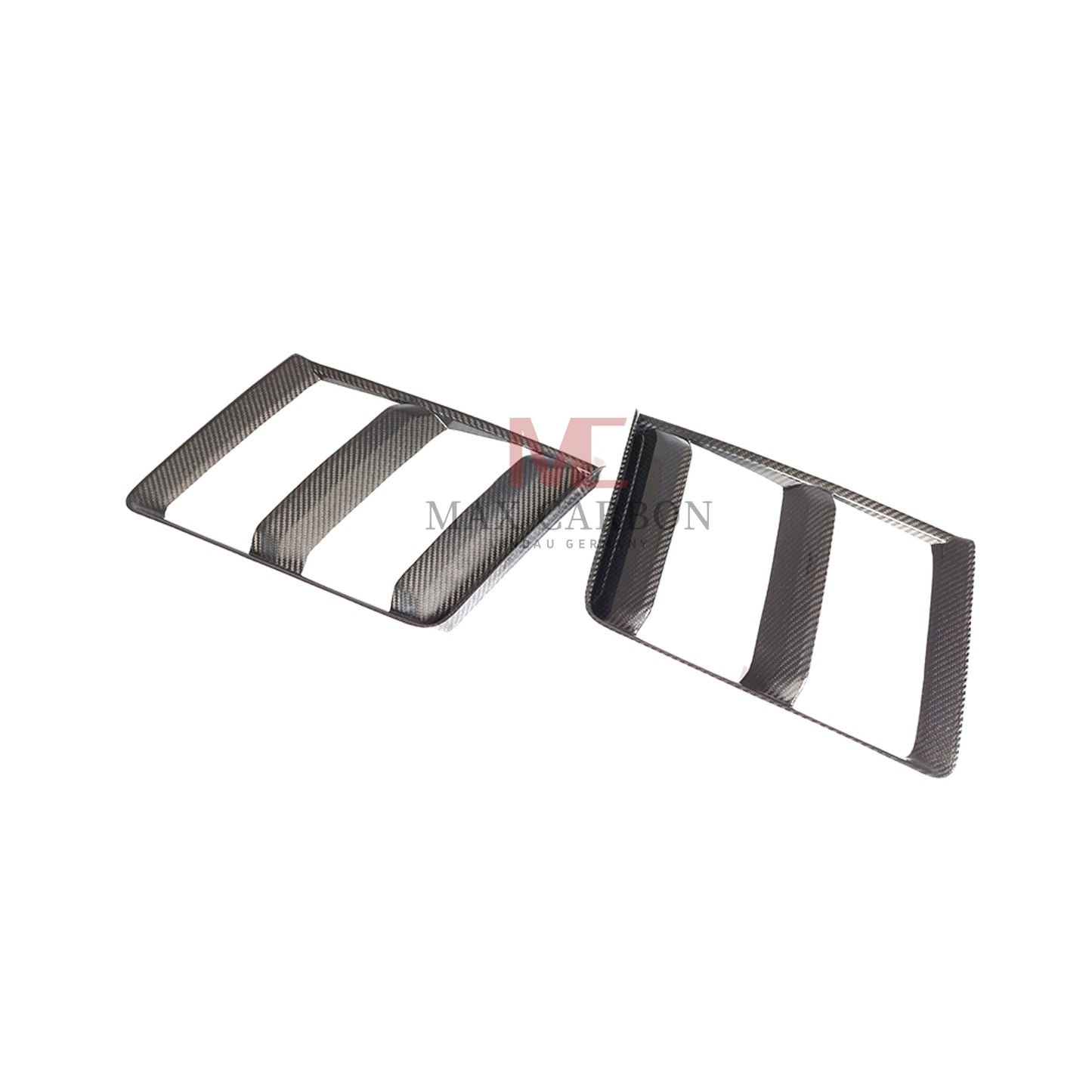 MC MAX CARBON DRY CARBON Performance Heckstoßstangen Entlüftungskotflügelabdeckungen für Audi R8 4S 2015 2018