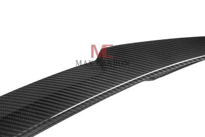 MAX CARBON Dry Carbon Performance Sport Abrisskante Heck Spoiler Lippe für Audi A5 S5 RS5 B8 Coupe