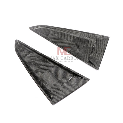 MC MAX CARBON DRY CARBON Seitenfenster Lufteinlässe passend für Audi TT TTS TTRS Coupe 2015-2018