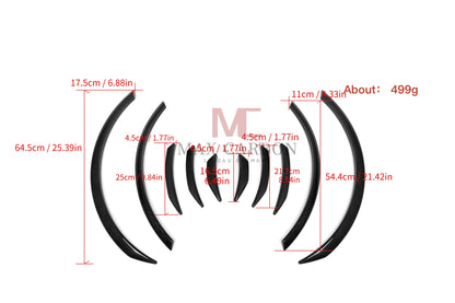 MC MAX CARBON Performance Dry Carbon wheel house preparation covers for BMW 4 Series G26 all models 