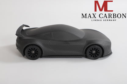 MAX CARBON Lifestyle Véritable carbone Forgé Carbone Hybride Modèle de voiture en carbone sec Préimprégné 1:18 Modèle de voiture de sport