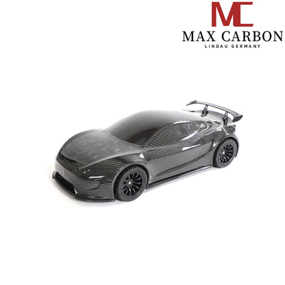 MAX CARBON Lifestyle Véritable carbone Forgé Carbone Hybride Modèle de voiture en carbone sec Préimprégné 1:18 Modèle de voiture de sport