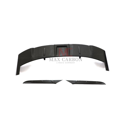 MC MAX CARBON Performance Sport Abrisskante Heck Spoiler Groß für Audi A6 S6 RS6 C8
