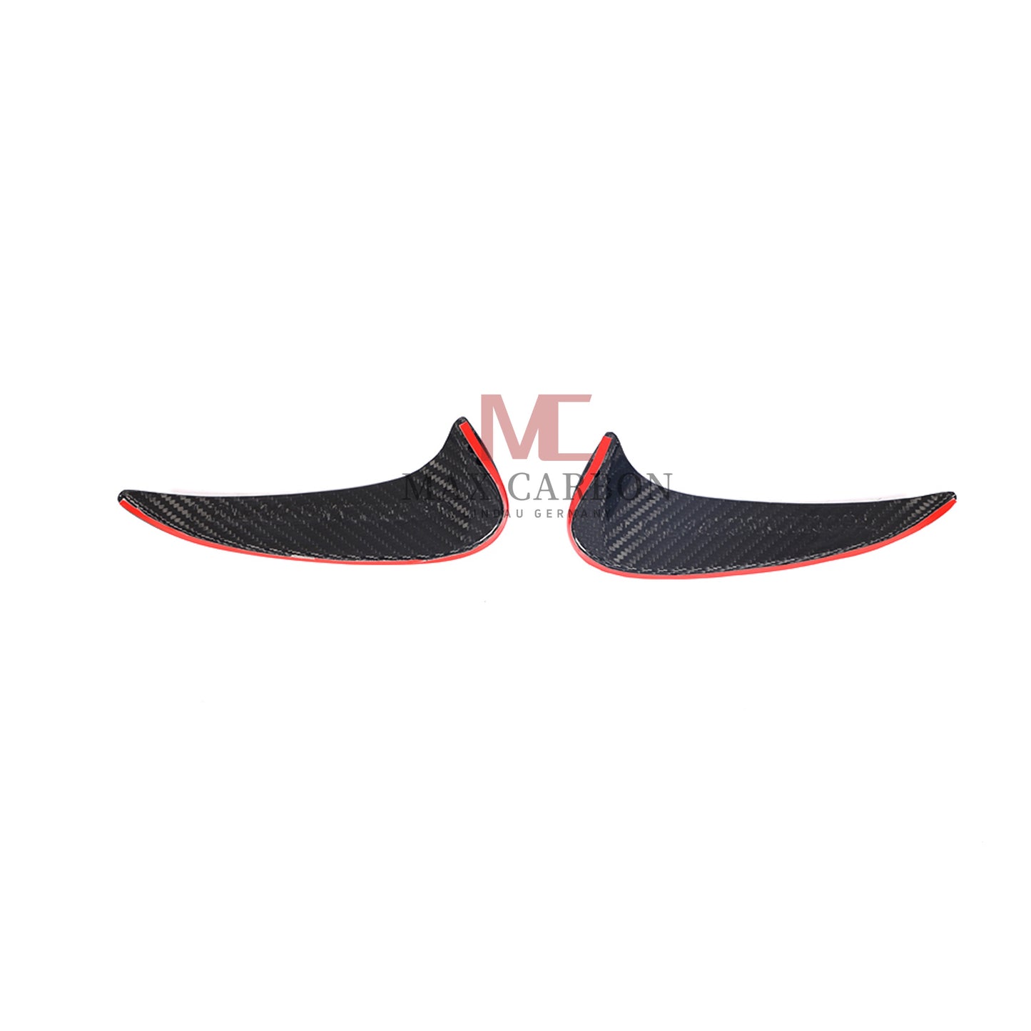MC MAX CARBON Performance Rear Bumper Canards for Mercedes Benz GLA H247 AMG GLA35 AMG GLA45