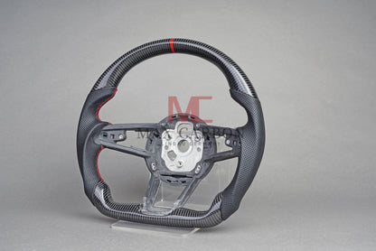 MC MAX CARBON Performance Dry Carbon High Gloss Steering Wheel Replacement for Audi R8 4S