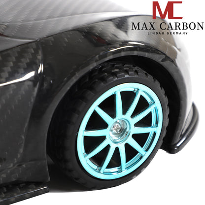 MAX CARBON Lifestyle Véritable carbone Forgé Carbone Hybride Modèle de voiture en carbone sec Préimprégné 1:18 Modèle de voiture de sport