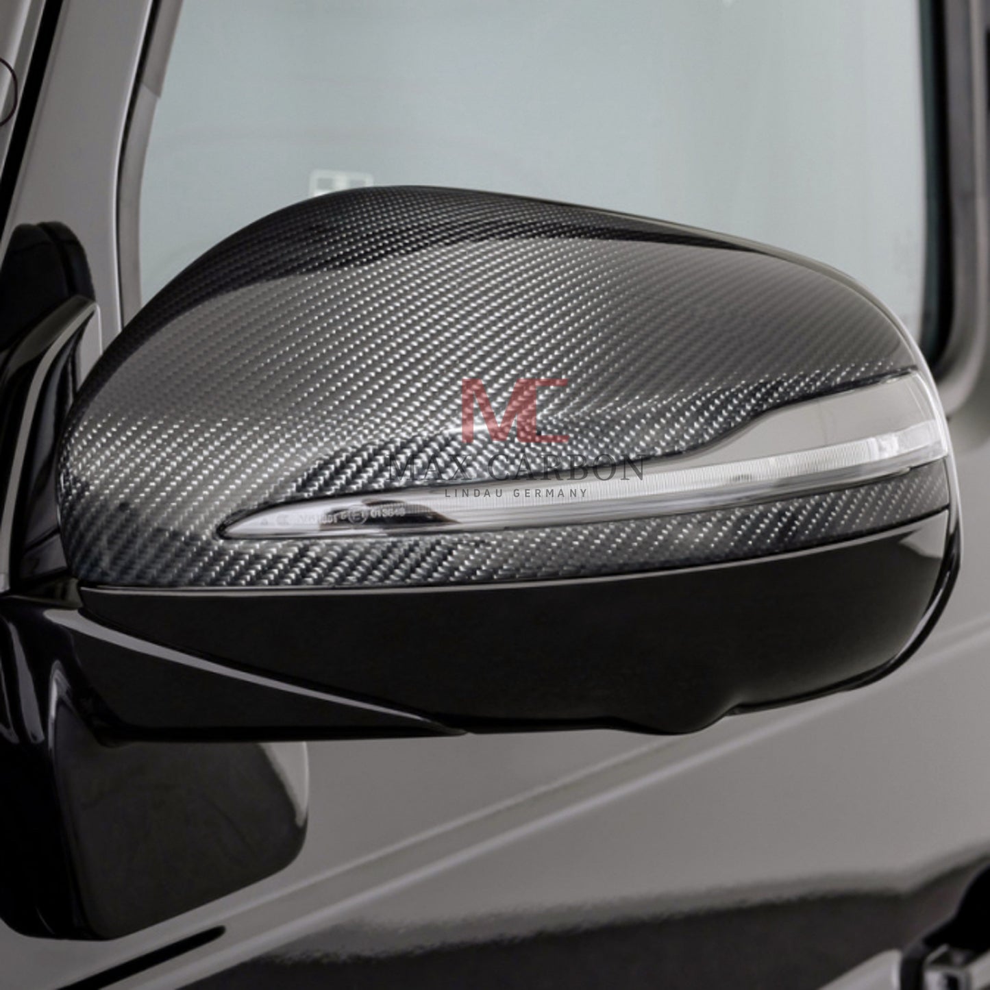 Coques de rétroviseurs MC MAX CARBON Performance Carbone Sec pour Mercedes Classe G W464 GLS GLE 