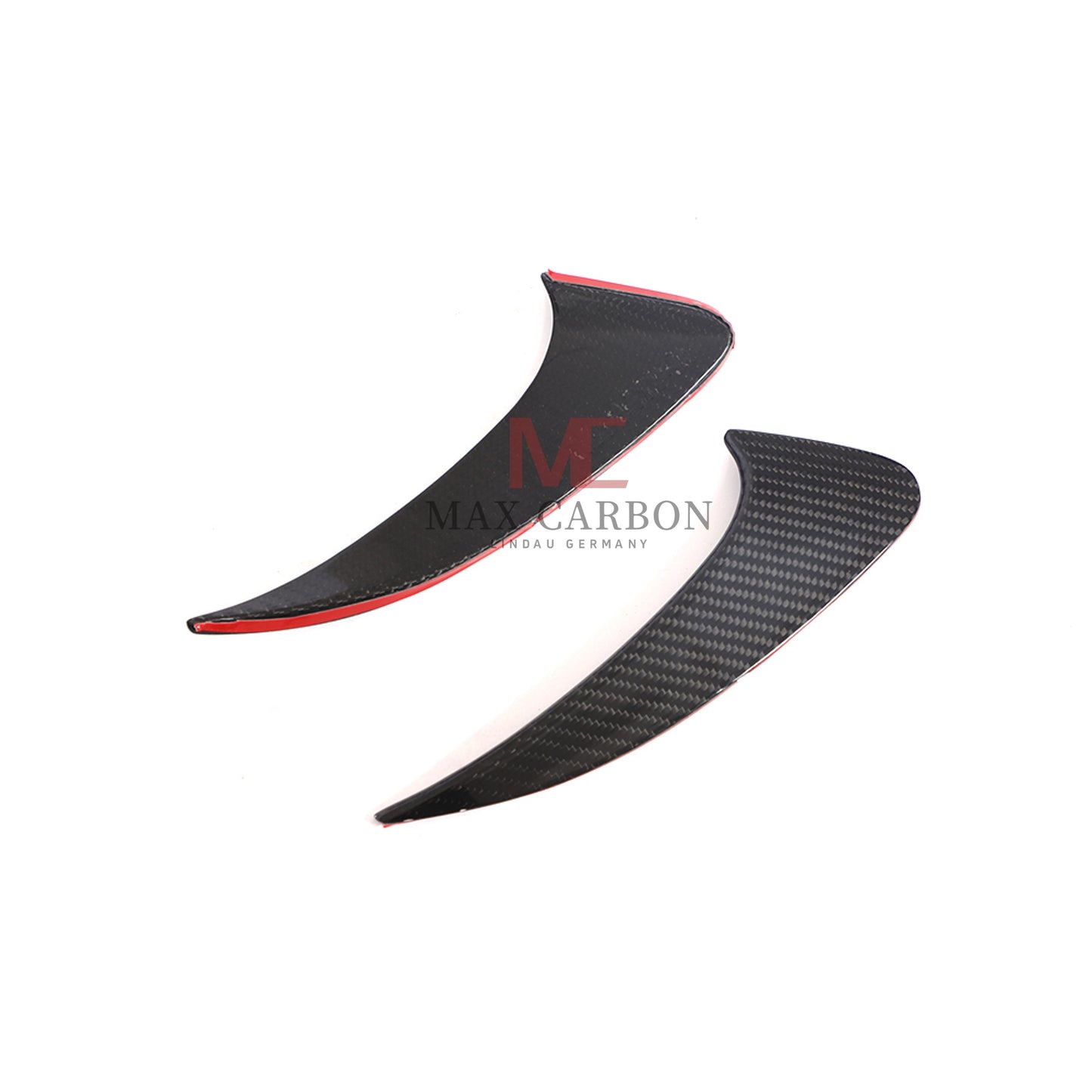 MC MAX CARBON Performance Rear Bumper Canards for Mercedes Benz CLA W118 X118 CLA250 CLA35 AMG
