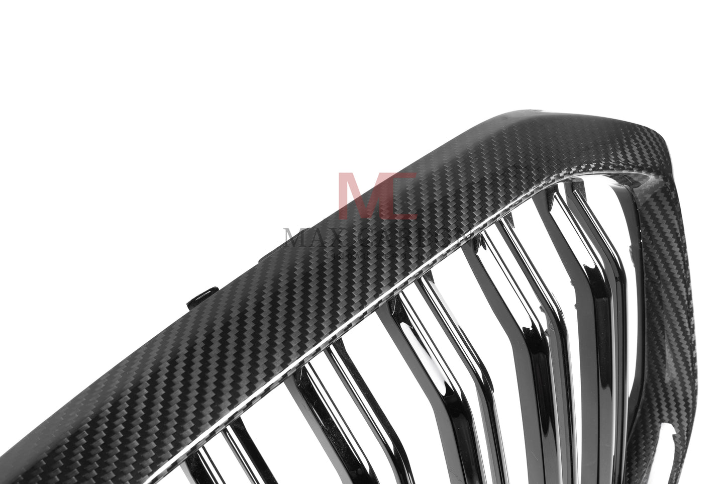 MC MAX CARBON Dry Carbon Performance Ziergitter Kühlergrill Grill Ersatz für BMW X5 X5M G05 F95 vor LCI