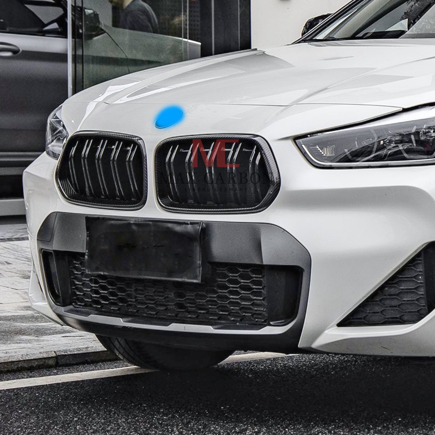 MC MAX CARBON Performance Grille Grill Replacement for BMW X2 F39