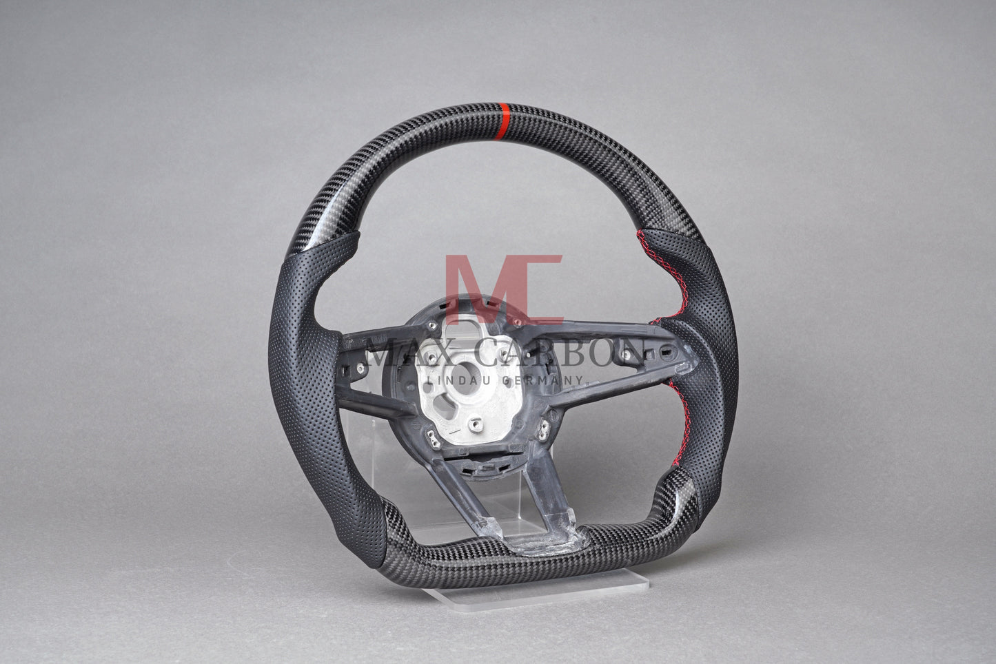 MC MAX CARBON Performance Dry Carbon High Gloss Steering Wheel Replacement for Audi R8 4S