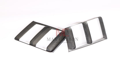 MC MAX CARBON DRY CARBON Performance Heckstoßstangen Entlüftungskotflügelabdeckungen für Audi R8 4S 2015 2018