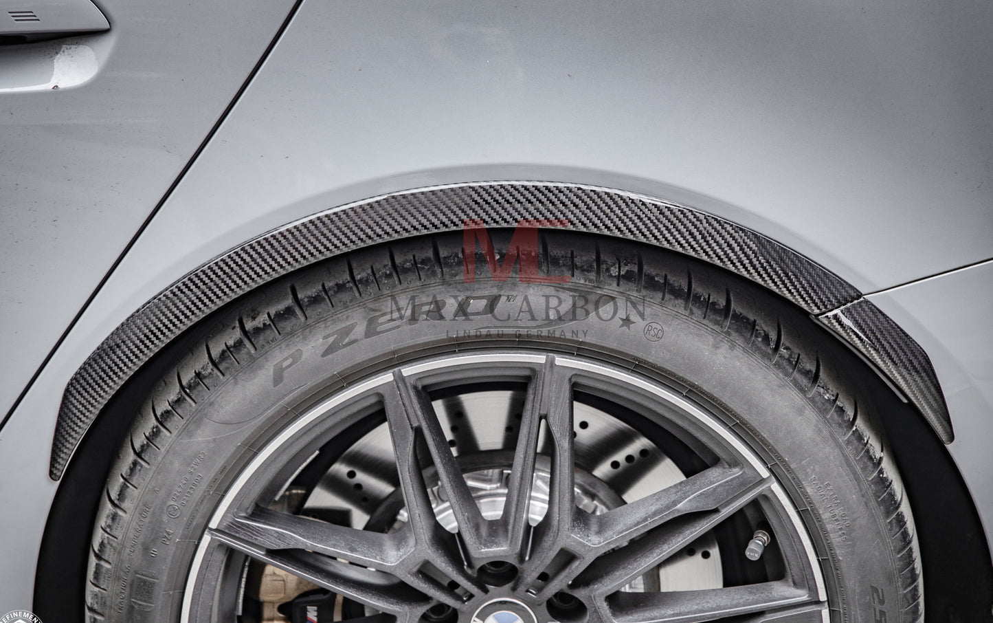 MC MAX CARBON Performance Dry Carbon wheel house preparation covers for BMW 4 Series G26 all models 
