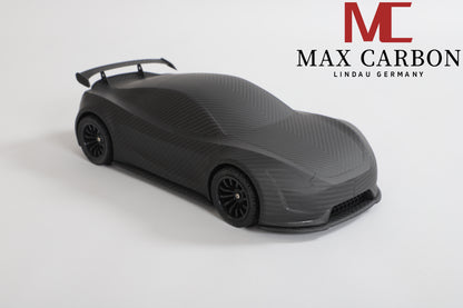 MAX CARBON Lifestyle Véritable carbone Forgé Carbone Hybride Modèle de voiture en carbone sec Préimprégné 1:18 Modèle de voiture de sport