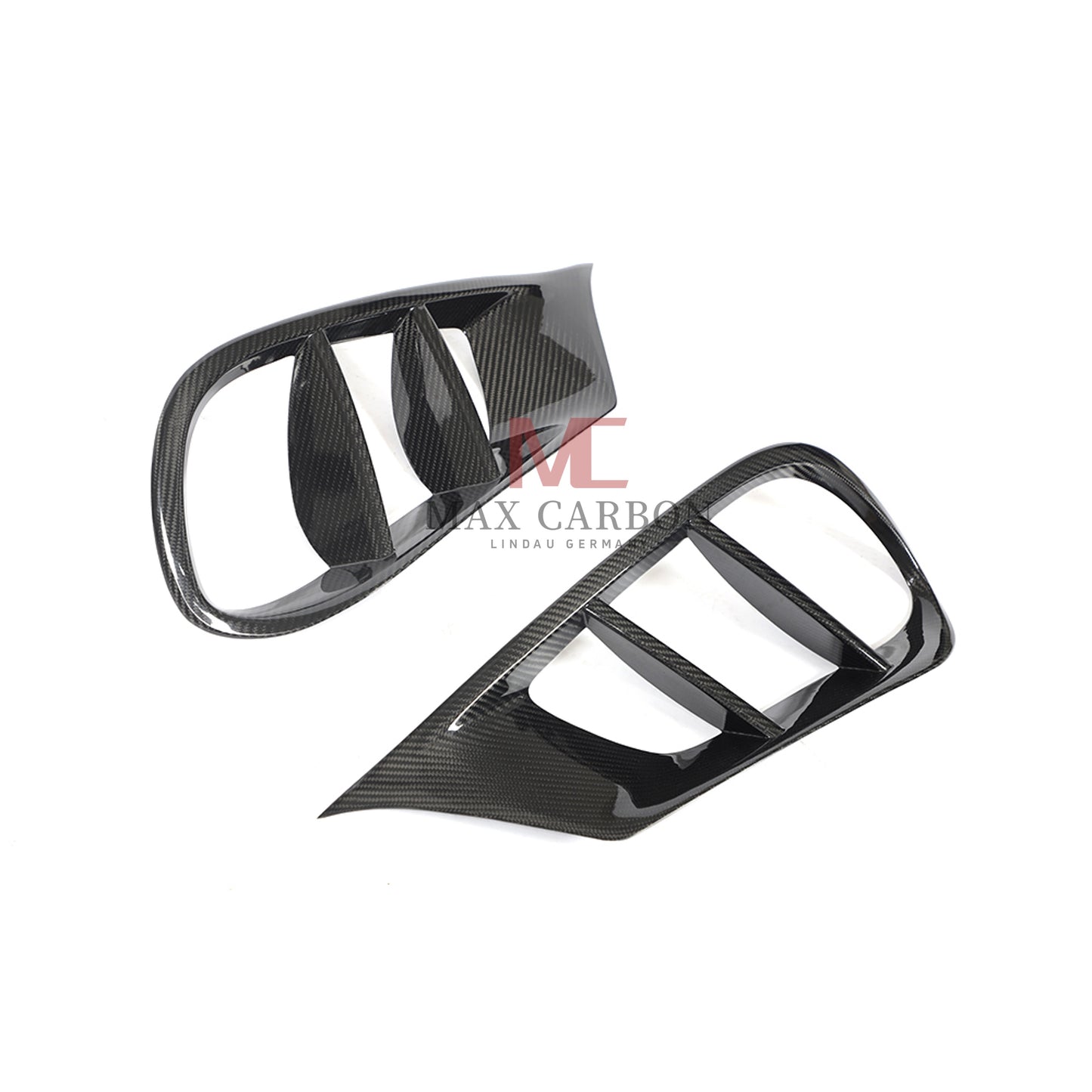 MC Performance für Mercedes Benz E Klasse W212 S212 Carbon Fiber Front Stoßstange Vent Zierleisten