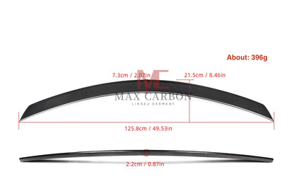 Lèvre de becquet arrière MC MAX CARBON Performance, pour Mercedes Benz classe C C205 coupé AMG C63 C43 