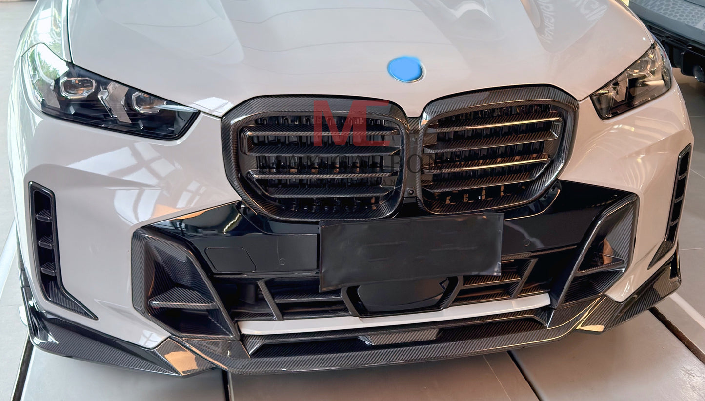 MC MAX CARBON Dry Carbon Performance Grille Grill Replacement for BMW X5 G05 X5M F95 LCI 