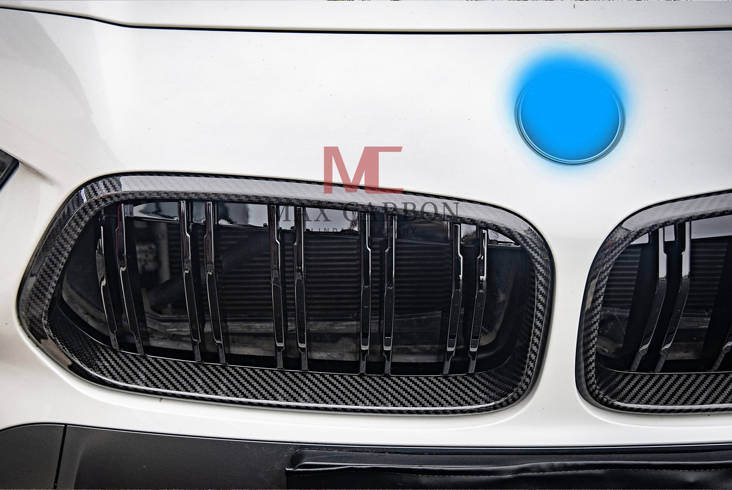 MC MAX CARBON Performance Grille Grill Replacement for BMW X2 F39