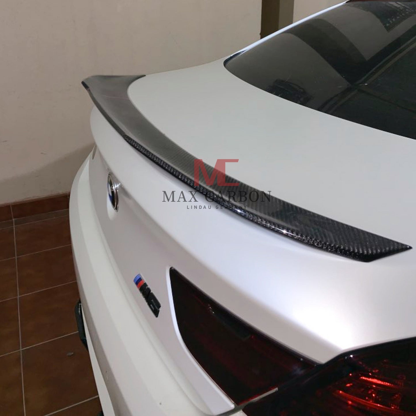 MC MAX CARBON Dry Carbon Prepreg Sport Rear Large Spoiler Lip for BMW 6 Series F06 F13 