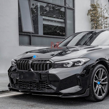 Grande lèvre avant MC Dry Carbon Prepreg Performance adaptée à BMW G20 G21 avec pack M 