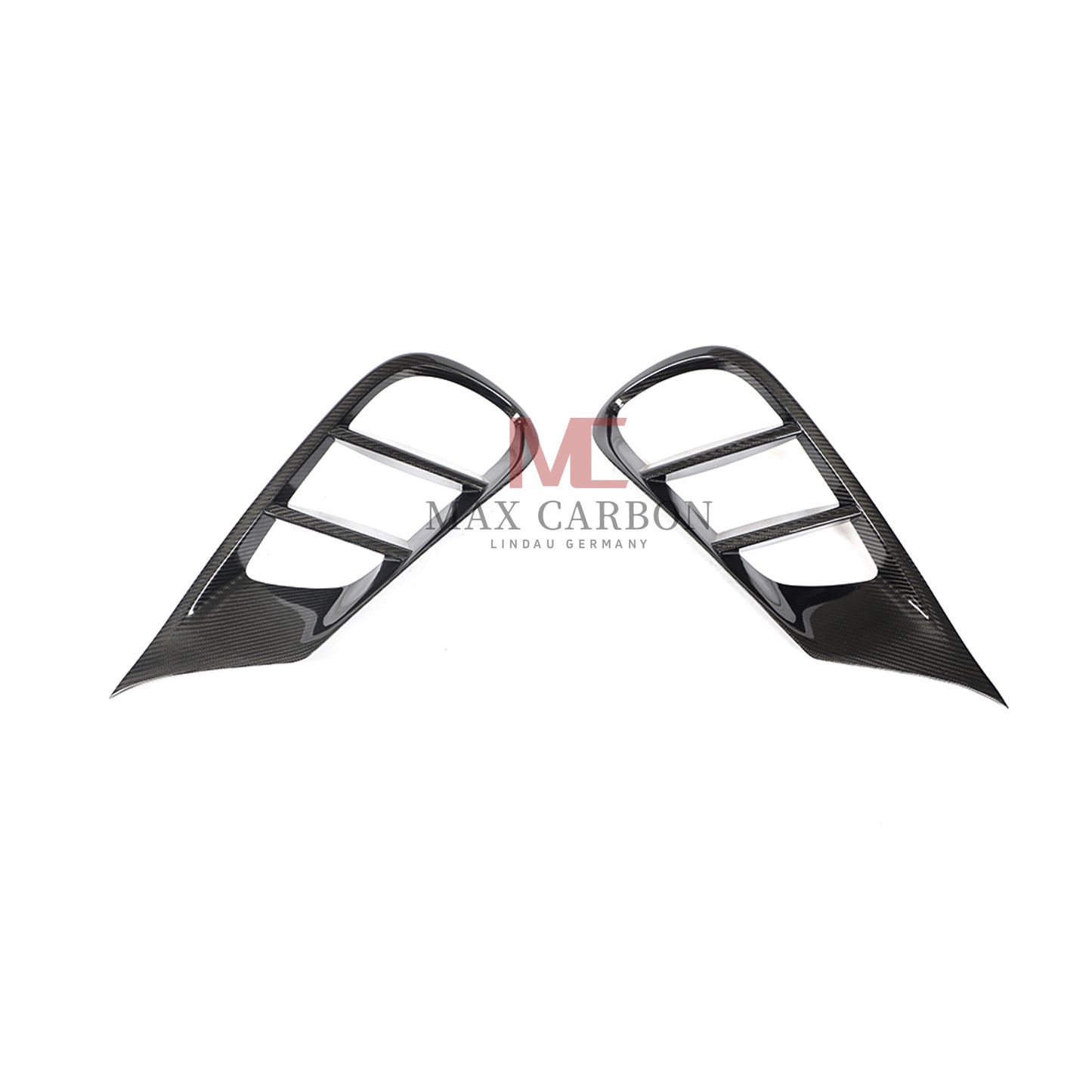 MC Performance für Mercedes Benz E Klasse W212 S212 Carbon Fiber Front Stoßstange Vent Zierleisten