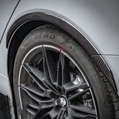 MC MAX CARBON Performance Dry Carbon wheel house preparation covers for BMW 4 Series G26 all models 