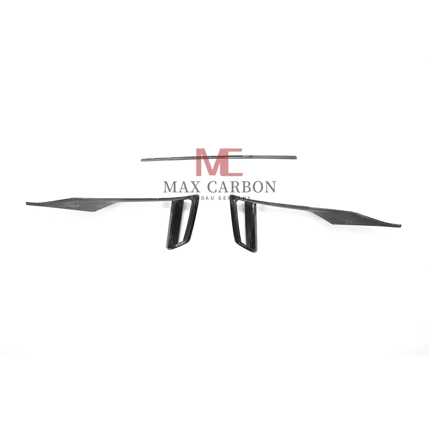MC Performance Dry Carbon Fiber Front Bumper Scoop Zierleisten für Audi RS3 8V