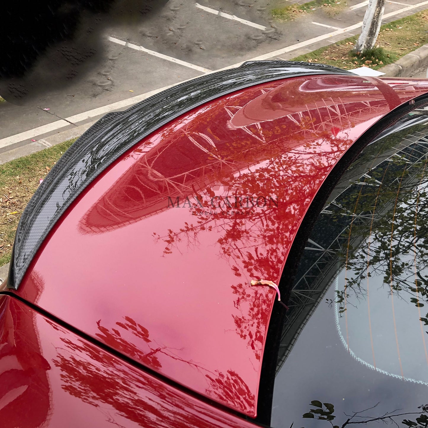 Aileron arrière à bord détachable MC MAX CARBON Performance pour berline Mercedes Benz Classe A W177 