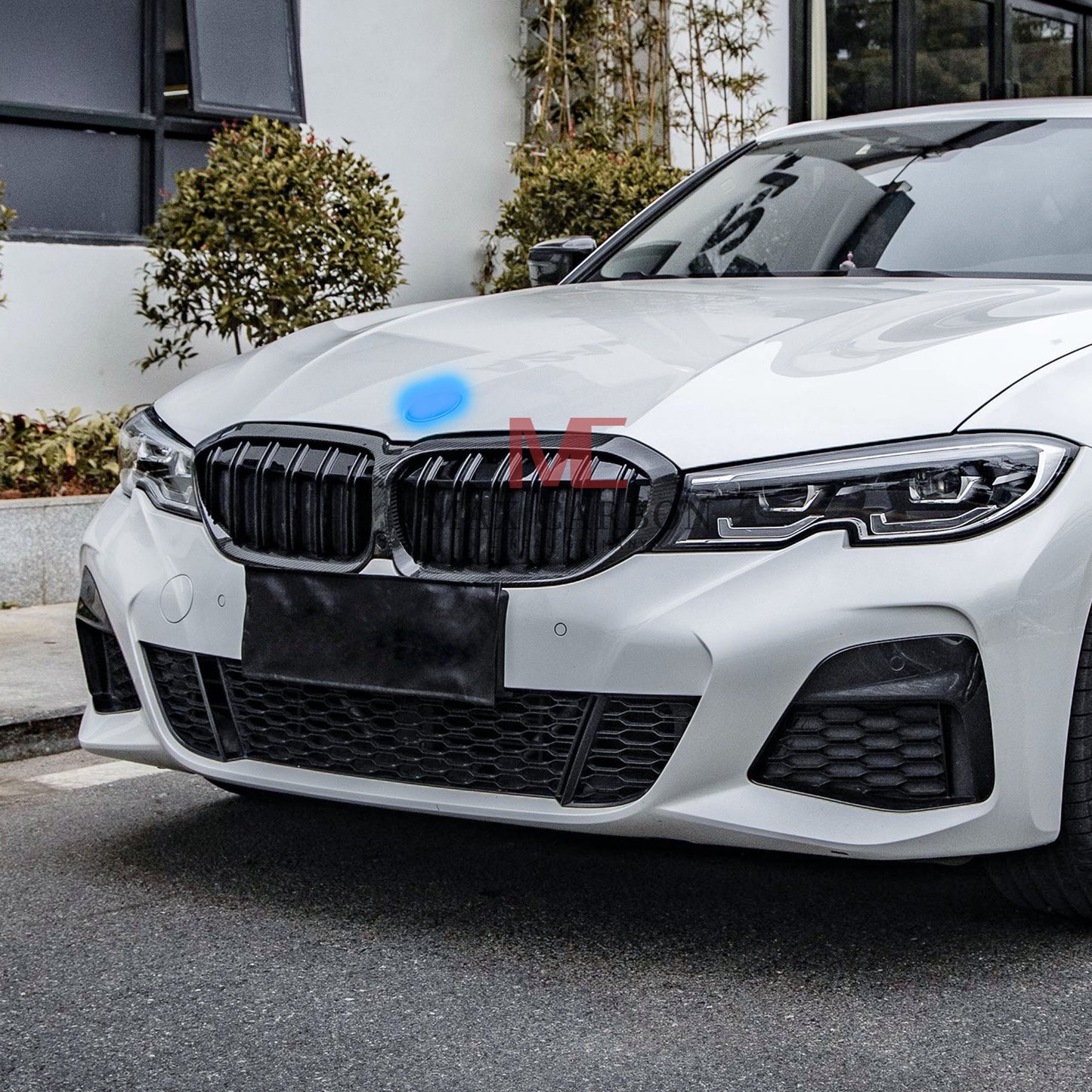 MC MAX CARBON Dry Carbon Ziergitter Grill Kühlergrill Ersatz für BMW G20 G21 inkl. M340i