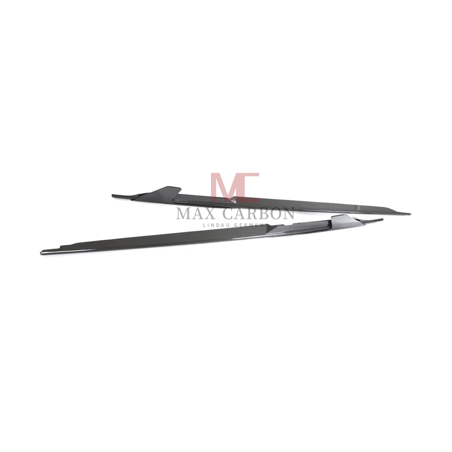 MC MAX CARBON DRY CARBON Performance side skirts flaps suitable for Audi R8 4S 