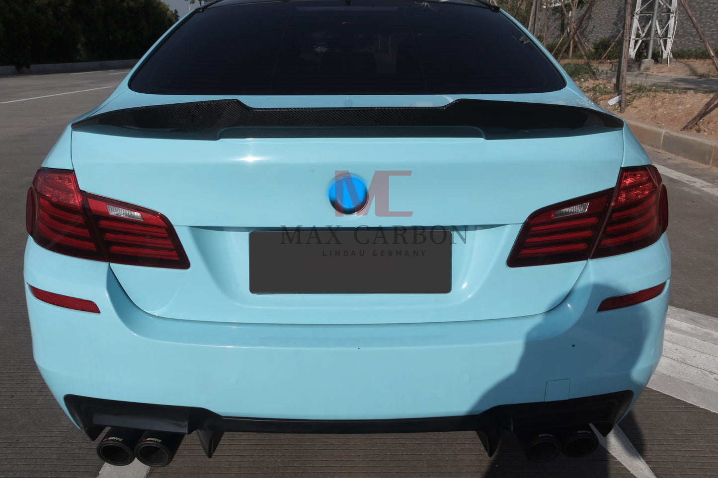 MC MAX CARBON Dry Carbon Prepreg Sport Heck Großer Spoiler Lippe für BMW 5er F10 M5
