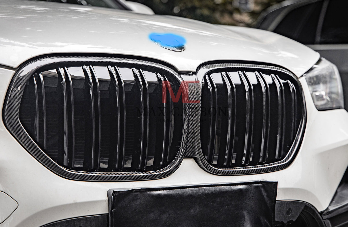 MC MAX CARBON Performance Ziergitter Kühlergrill Grill Ersatz für BMW X1 F48