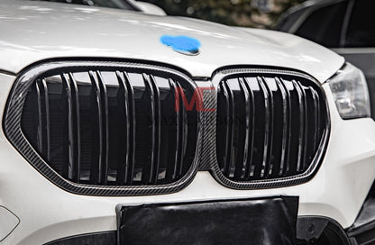 MC MAX CARBON Performance Ziergitter Kühlergrill Grill Ersatz für BMW X1 F48