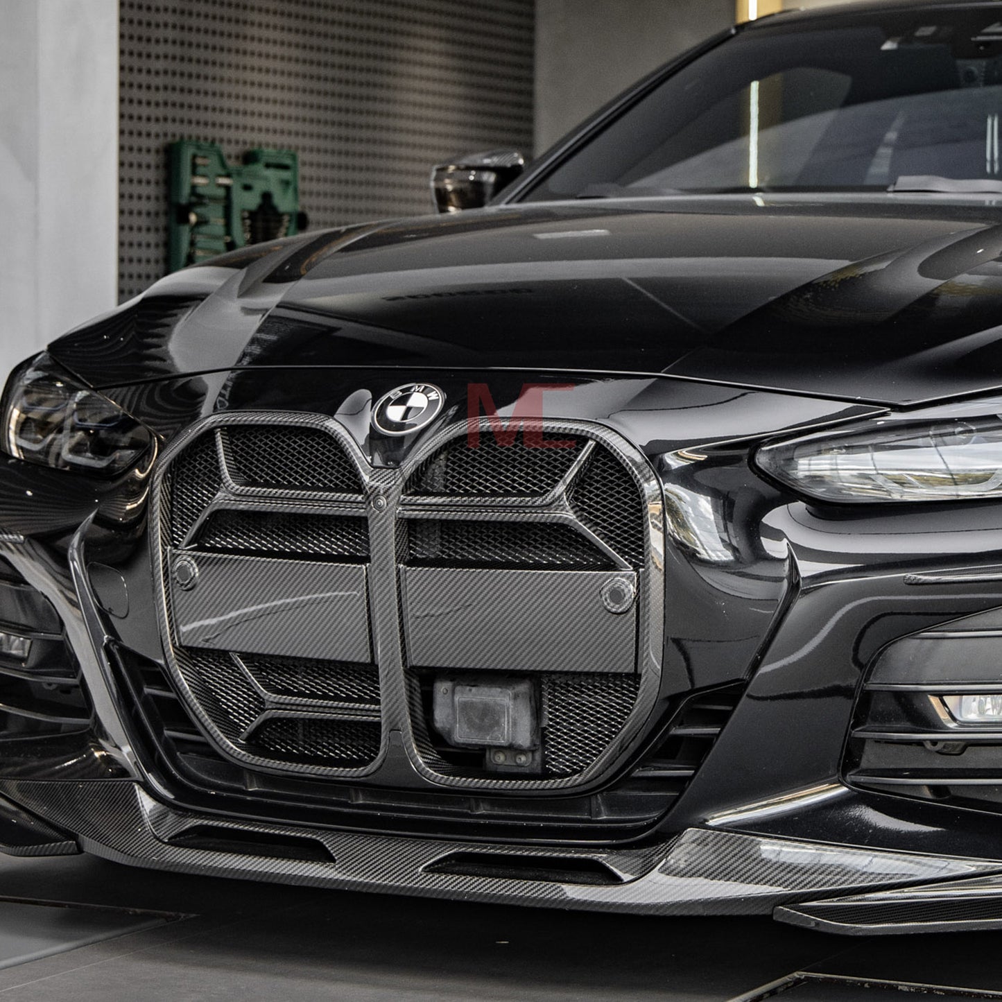 MAX CARBON PERFORMANCE Dry Carbon Front Kühlergrill Nieren Gitter für BMW G22 G23