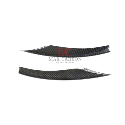 MC Performance 6 pièces Canards de pare-chocs avant en carbone pour Mercedes Benz classe E W213 S213 E300 E350 E400 E450