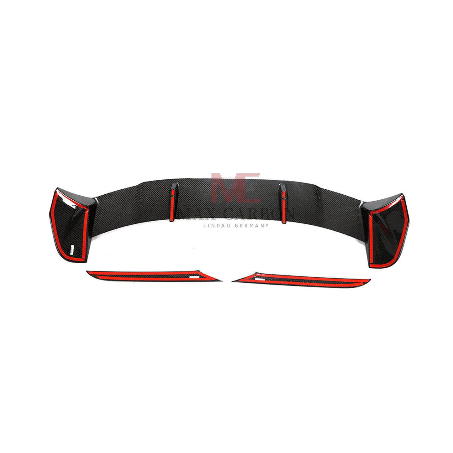 MC MAX CARBON Performance Sport Abrisskante Heck Spoiler Groß für Audi A6 S6 RS6 C8