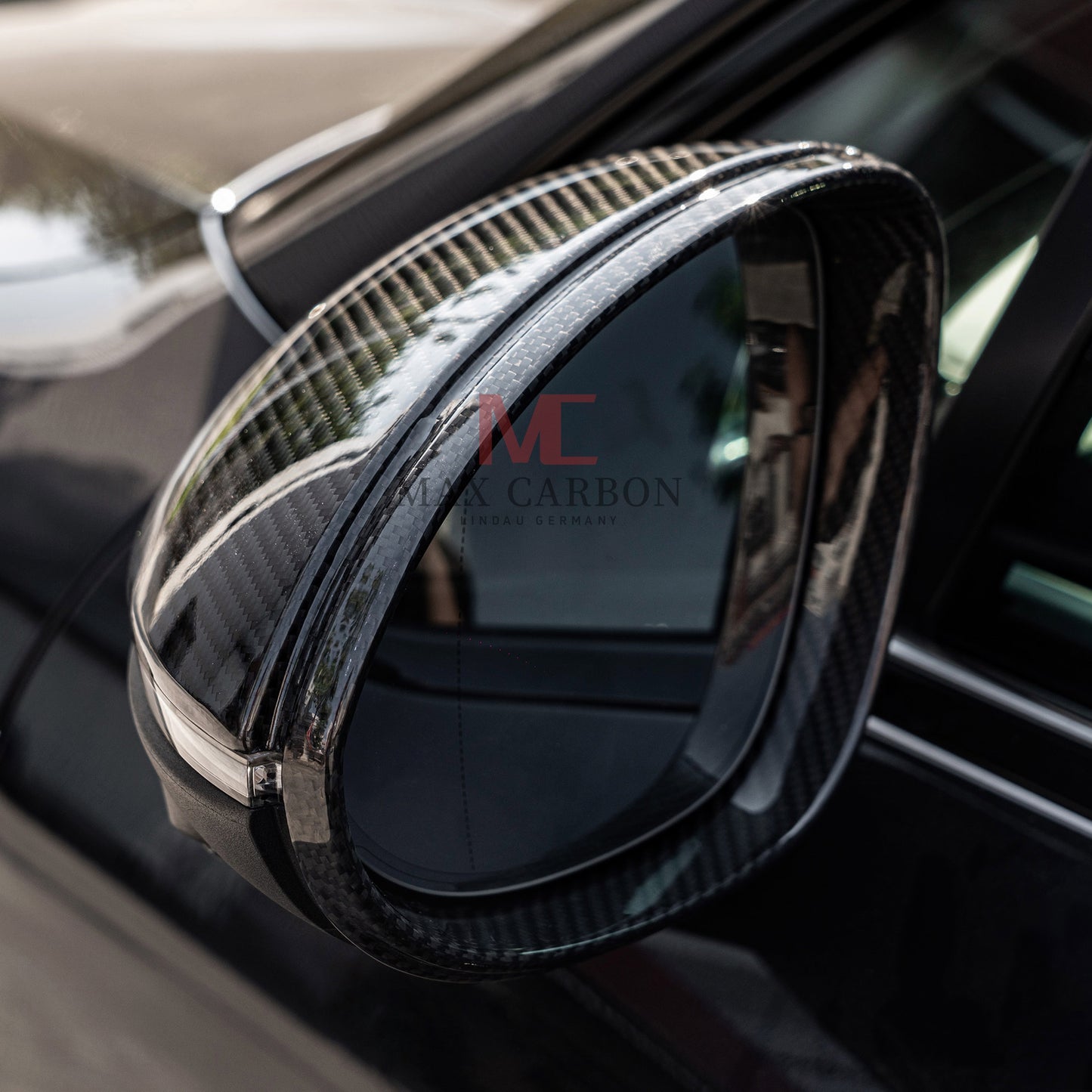 MAX CARBON Ersatz Spiegelkappen für Porsche Cayenne 9YA 9Y0 Cayenne Coupé 9YB S Turbo GTS GT