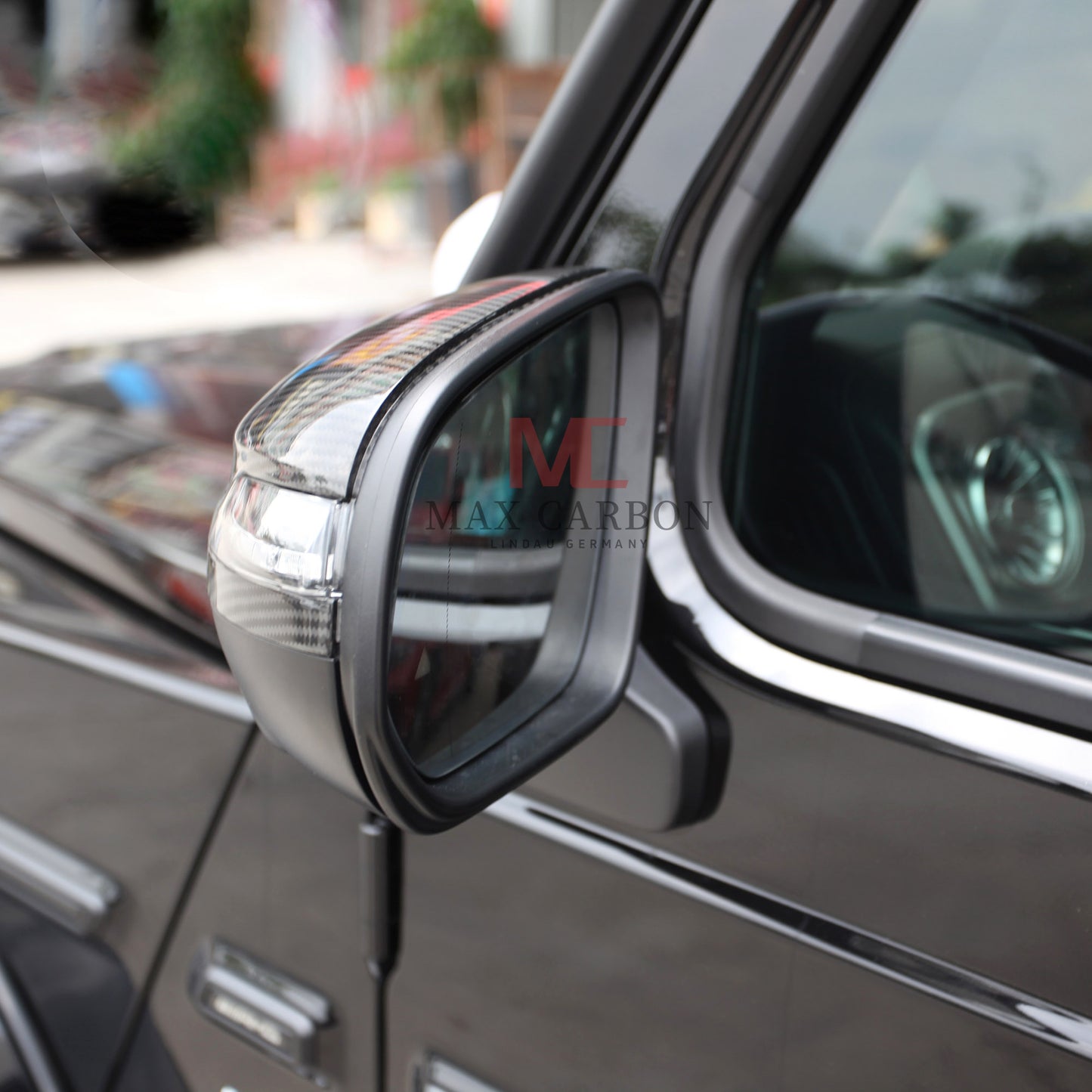 Coques de rétroviseurs MC MAX CARBON Performance Carbone Sec pour Mercedes Classe G W464 GLS GLE 
