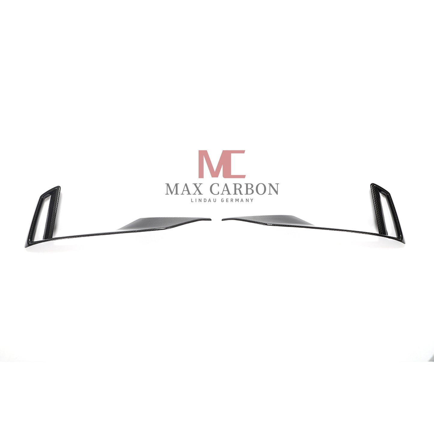 MC Performance Dry Carbon Fiber Front Bumper Scoop Zierleisten für Audi RS3 8V