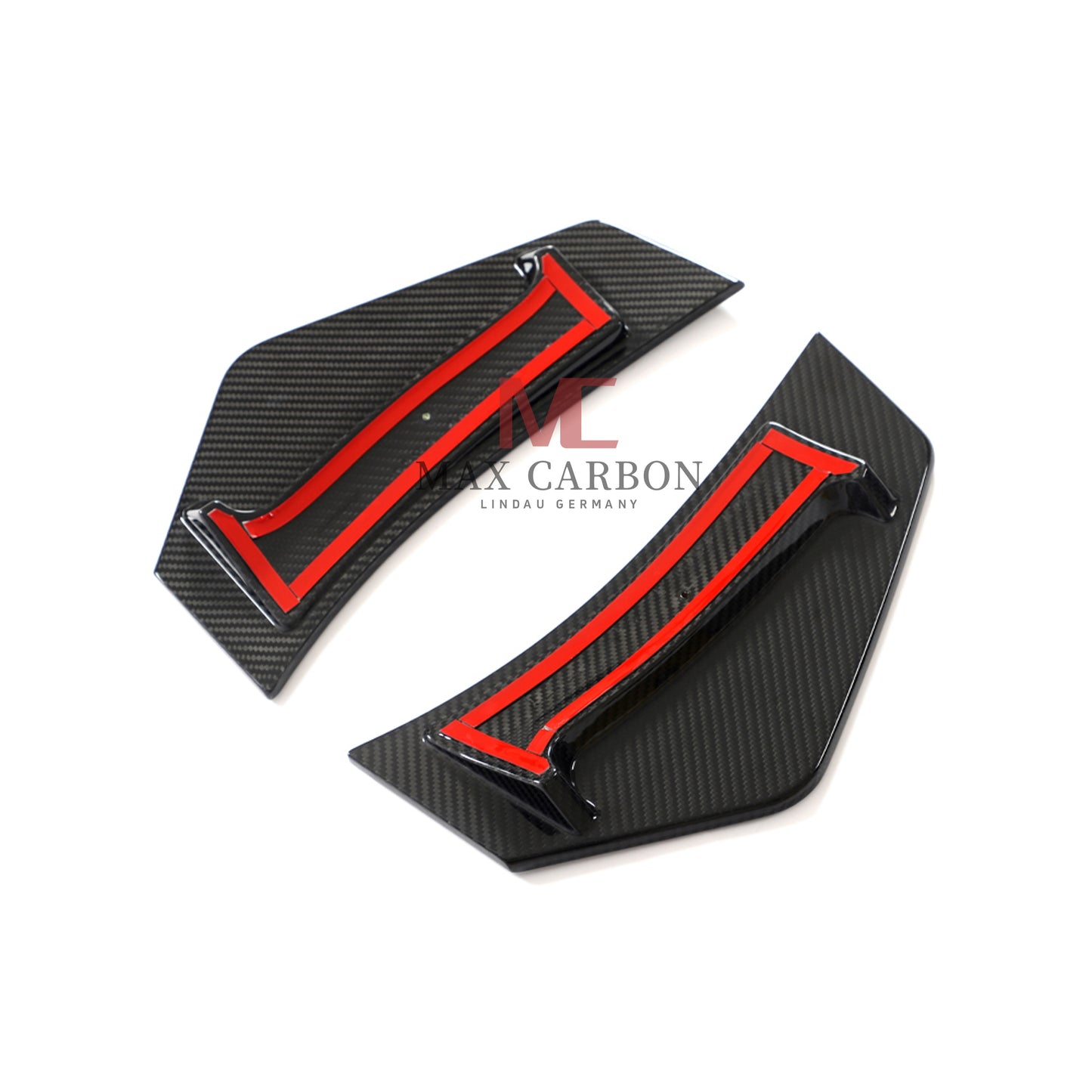 MC MAX CARBON Dry Carbon rear spoiler rear panels suitable for Audi R8 V10 4S 