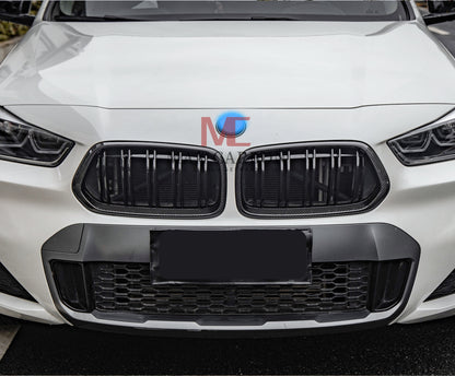 MC MAX CARBON Performance Grille Grill Replacement for BMW X2 F39