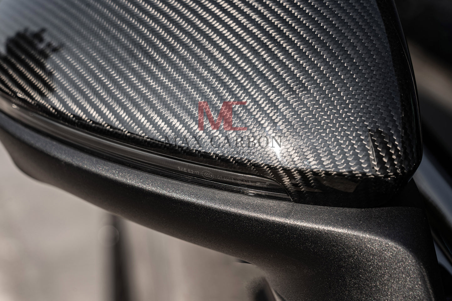 MAX CARBON Ersatz Spiegelkappen für Porsche Cayenne 9YA 9Y0 Cayenne Coupé 9YB S Turbo GTS GT