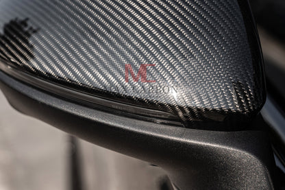 MAX CARBON Ersatz Spiegelkappen für Porsche Cayenne 9YA 9Y0 Cayenne Coupé 9YB S Turbo GTS GT
