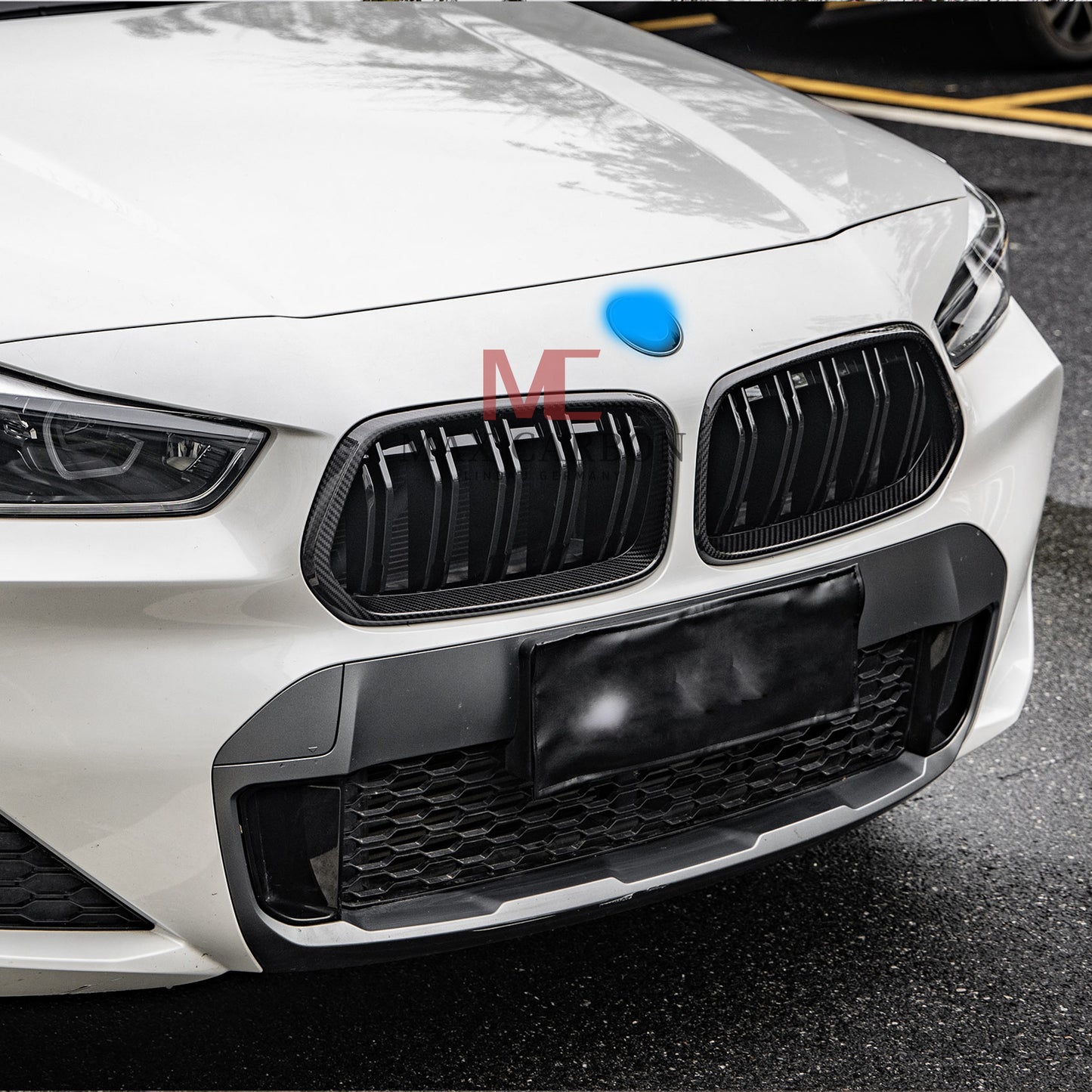 MC MAX CARBON Performance Grille Grill Replacement for BMW X2 F39