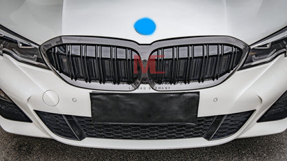 MC MAX CARBON Dry Carbon Ziergitter Grill Kühlergrill Ersatz für BMW G20 G21 inkl. M340i