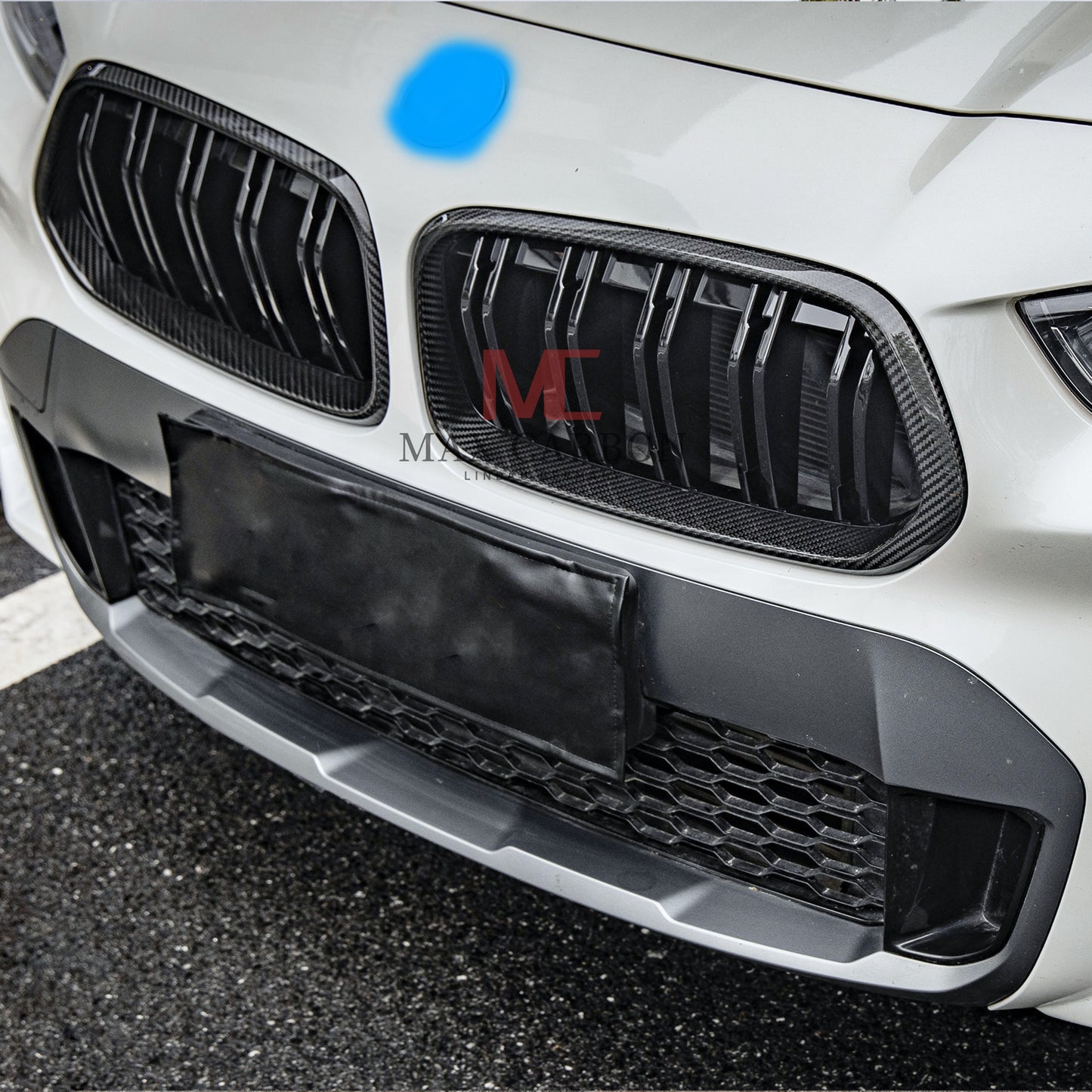 MC MAX CARBON Performance Grille Grill Replacement for BMW X2 F39